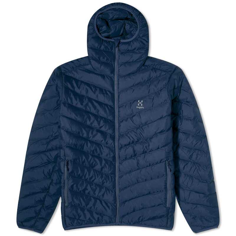 【送料無料】 ホグロフス メンズ ジャケット・ブルゾン アウター Haglofs Sarna Mimic Hooded Jacket Tarn Blue