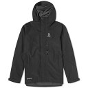 【送料無料】 ホグロフス メンズ ジャケット ブルゾン アウター Haglofs Lark Gore-Tex Jacket True Black