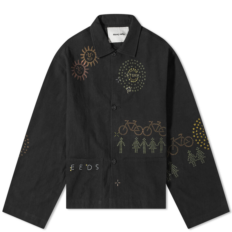 【送料無料】 ストーリーエムエフジー メンズ ジャケット・ブルゾン アウター Story mfg. Solar Trip SOT Jacket Black Solar Trip