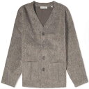 yz A[KV[ Y J[fBK AE^[ Our Legacy Cardigan Mole Grey Mohair