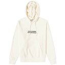 yz IxC fB[X p[J[EXEFbg AE^[ Obey Studios Logo Hoodie Unbleached