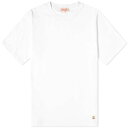 【送料無料】 アルモーリュックス メンズ Tシャツ トップス Armor-Lux 70990 Classic T-Shirt White