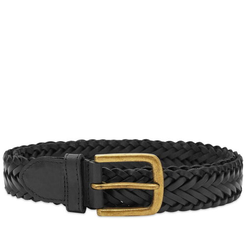 【送料無料】 コリドー メンズ ベルト アクセサリー Corridor Braided Leather Belt Black 【送料無料】 コリドー メンズ ベルト アクセサリー Corridor Braided Leather Belt Black