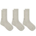 【送料無料】 ダブルタップス メンズ 靴下 アンダーウェア WTAPS 05 Skivvies 3-Pack Sock Grey