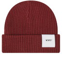 【送料無料】 ダブルタップス メンズ 帽子 ニットキャップ アクセサリー WTAPS 06 Beanie Hat Burgundy