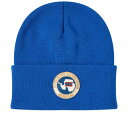 【送料無料】 ナパピリ メンズ 帽子 ニットキャップ アクセサリー Napapijri Mountain Logo Beanie Blue Mazarin