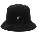 【送料無料】 マスターマインド メンズ 帽子 アクセサリー Kangol x MASTERMIND JAPAN Tropic Casual Bucket Hat Black