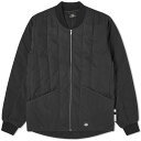 ディッキーズ 【送料無料】 ディッキーズ メンズ ジャケット・ブルゾン アウター Dickies Premium Collection Quilted Jacket Black
