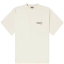 【送料無料】 バレンシアガ メンズ Tシャツ トップス Balenciaga Political Campaign T-Shirt Light Beige & White