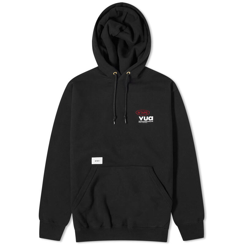 【送料無料】 ダブルタップス メンズ パーカー スウェット アウター WTAPS 10 Embroided Pullover Hoodie Black