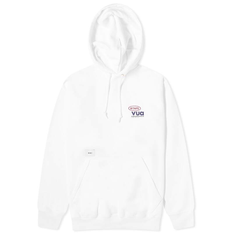 【送料無料】 ダブルタップス メンズ パーカー スウェット アウター WTAPS 10 Embroided Pullover Hoodie White