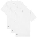 【送料無料】 ダブルタップス メンズ Tシャツ トップス WTAPS 01 Skivvies 3-Pack T-Shirt White