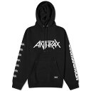 【送料無料】 ネイバーフッド メンズ パーカー・スウェット アウター Neighborhood Anthrax Pullover Hoodie Black