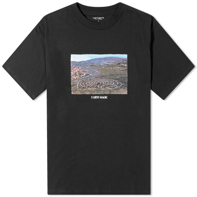 【送料無料】 カーハート メンズ Tシャツ トップス Carhartt WIP Earth Magic T-Shirt Black