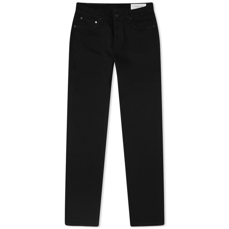 ラグアンドボーン 【送料無料】 ラグアンドボーン メンズ デニムパンツ ジーンズ ボトムス Rag & Bone Fit 3 Straight Jeans Black