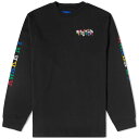 yz AEFCN Y TVc gbvX Awake NY x Peanuts Long Sleeve T-Shirt Black