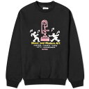 【送料無料】 バターグッズ メンズ パーカー スウェット アウター Butter Goods Gallery Crew Sweat Black