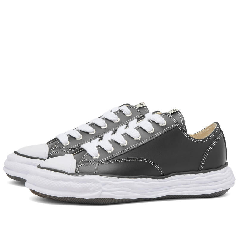 【送料無料】 ミハラ ヤスヒロ メンズ スニーカー シューズ Maison MIHARA YASUHIRO Peterson 23 Low Leather Sneaker Black