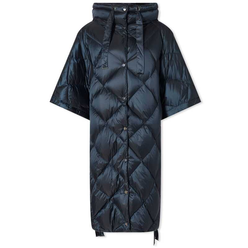 マックスマーラ コート レディース 【送料無料】 マックスマーラ レディース コート アウター Max Mara Treca Padded Poncho Coat Midnightblue