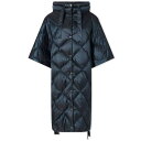 【送料無料】 マックスマーラ レディース コート アウター Max Mara Treca Padded Poncho Coat Midnightblue