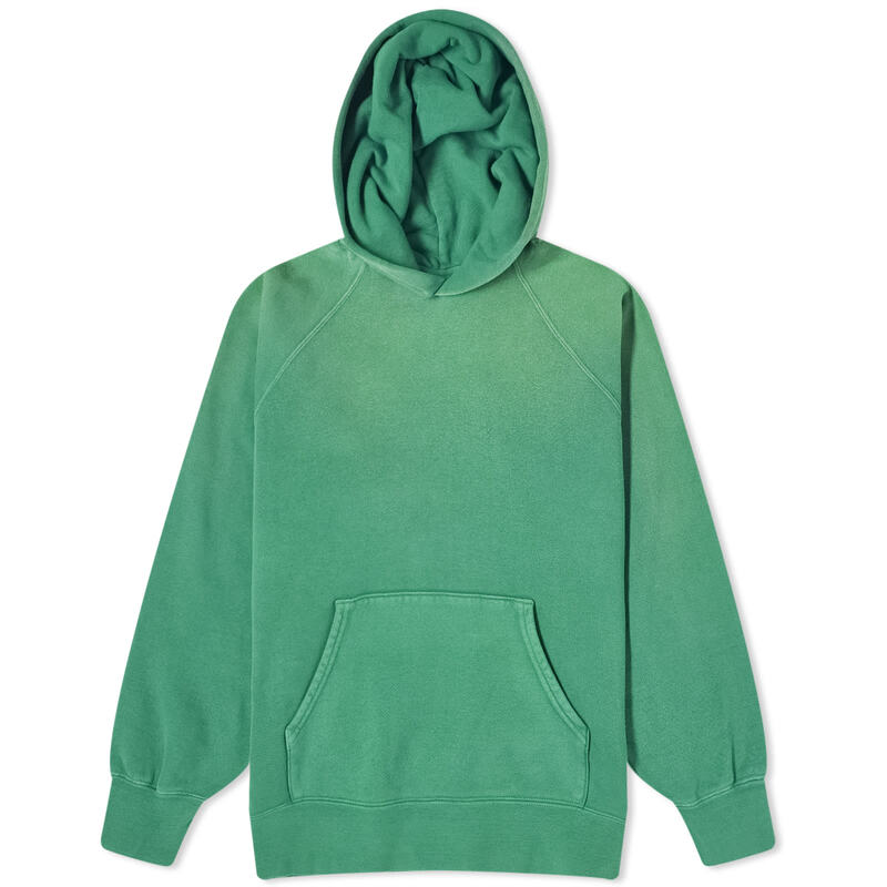 【送料無料】 ビズビム レディース パーカー スウェット パーカー アウター Visvim Raglan Hoodie Green