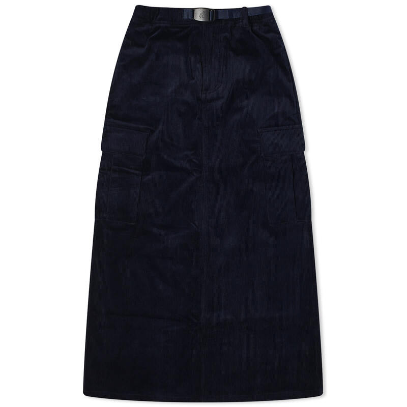 グラミチ 【送料無料】 グラミチ レディース スカート ボトムス Gramicci Corduroy Midi Cargo Skirt Dark Navy