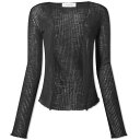 【送料無料】 スポーツマックス レディース ニット・セーター カーディガン アウター Sportmax Long Sleeve Cardigan Black