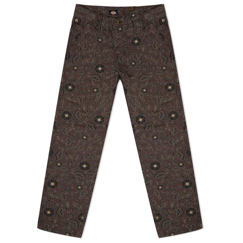 ディッキーズ ボトムス レディース 【送料無料】 ディッキーズ レディース カジュアルパンツ ボトムス Dickies Ellis Print Pants Floral Aop Dark