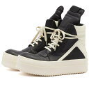 【送料無料】 リックオウエンス レディース スニーカー シューズ Rick Owens Retro Sneaker Black Milk