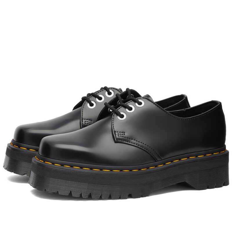 【送料無料】 ドクターマーチン レディース スニーカー シューズ Dr. Martens 1461 Quad Squared Shoes Black