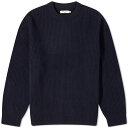 【送料無料】 ヌーディージーンズ メンズ デニムパンツ ジーンズ ボトムス Nudie Jeans August Rib Wool Jumper Navy