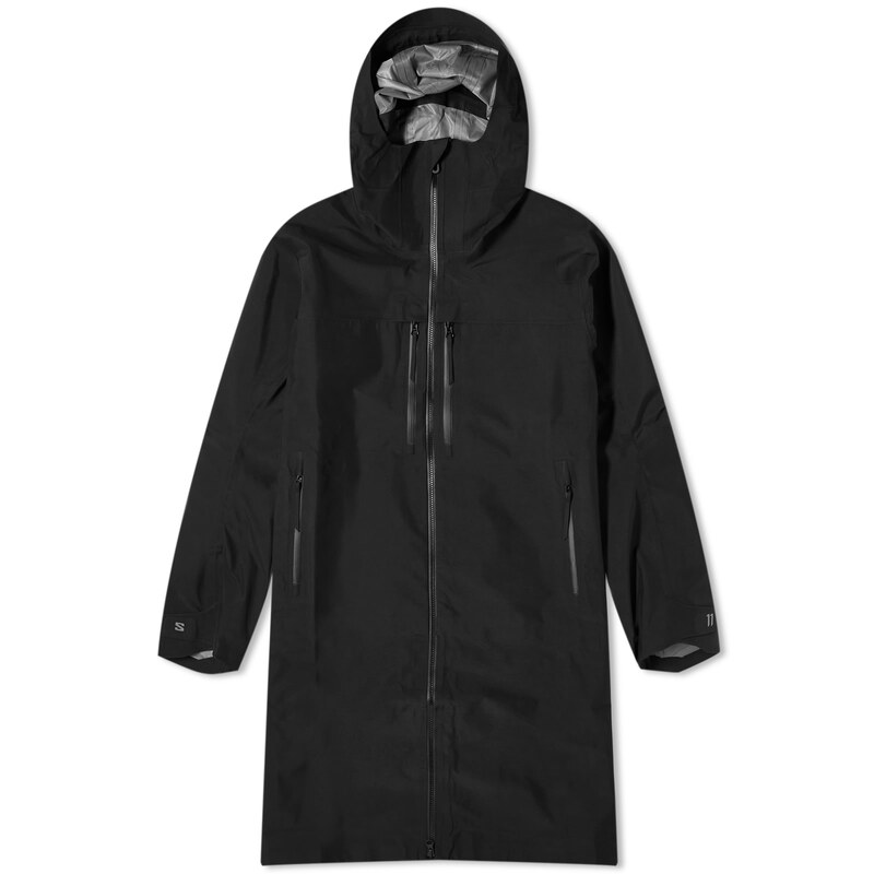 【送料無料】 サロモン メンズ ジャケット ブルゾン アウター Salomon 11 by Boris Bidjan Saberi A.B.1 Jacket Deep Black