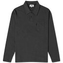 yz CGV[ Y |Vc gbvX YMC Ivy Long Sleeve Polo Black