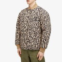 【送料無料】 ワコマリア メンズ ジャケット・ブルゾン アウター Wacko Maria Dickies Leopard Quilted Jacket Beige