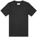 【送料無料】 フォーク メンズ Tシャツ トップス Folk Assembly T-Shirt Black