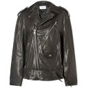 【送料無料】 スポーツマックス レディース ジャケット・ブルゾン アウター Sportmax Samanta Leather Biker Jacket Black