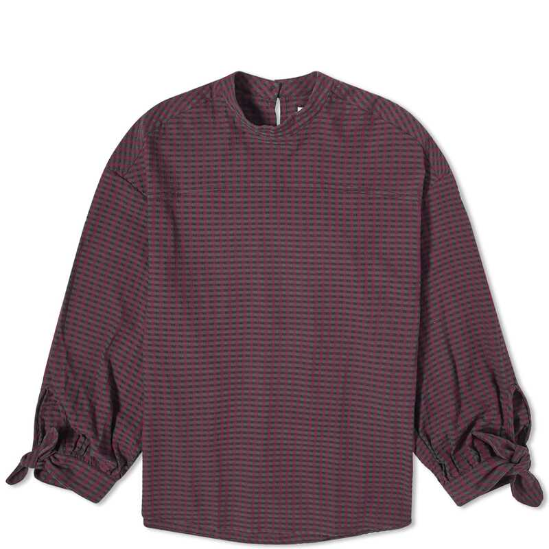  ワイエムシー レディース シャツ トップス YMC Rush Top Burgundy Multi