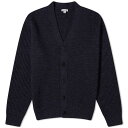 【送料無料】 サンスペル メンズ ニット・セーター カーディガン アウター Sunspel Fisherman Cardigan Navy