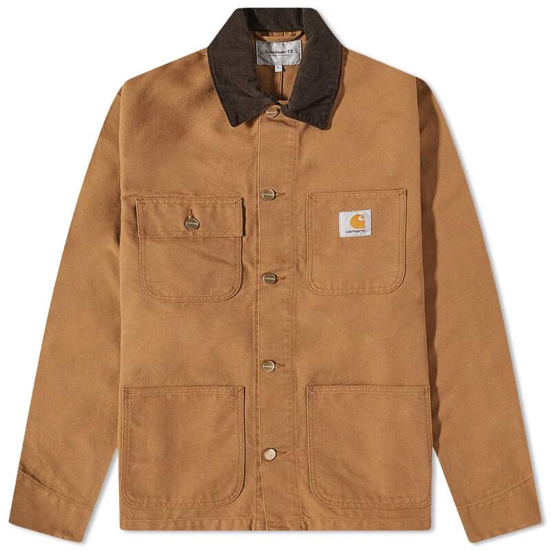 【送料無料】 カーハート メンズ コート アウター Carhartt WIP Michigan Coat Hamilton Brown & Tobacco