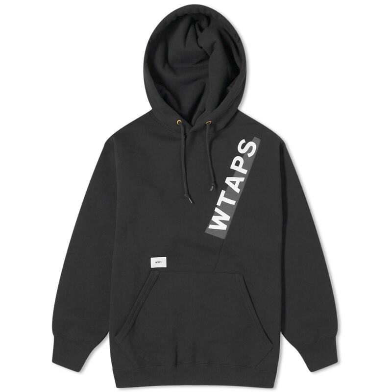 【送料無料】 ダブルタップス メンズ パーカー スウェット フーディー アウター WTAPS 30 Printed Pullover Hoodie Black