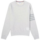 トム・ブラウン 【送料無料】 トムブラウン メンズ パーカー・スウェット アウター Thom Browne Engineered Stripe Crew Sweat Pastel Grey