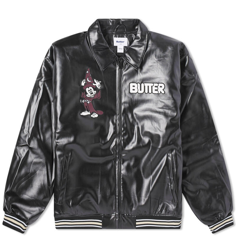 【送料無料】 バターグッズ メンズ ジャケット・ブルゾン アウター Butter Goods x Disney Fantasia Bomber Jacket Black