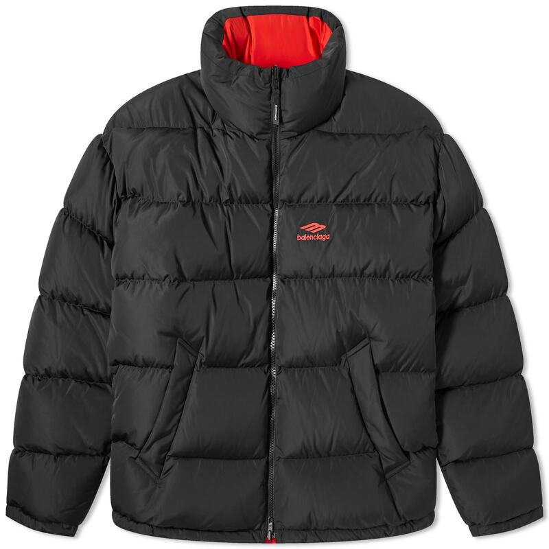 【送料無料】 バレンシアガ メンズ ジャケット・ブルゾン ダウンジャケット アウター Balenciaga Cocoon Puffer Jacket Black