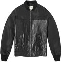 【送料無料】 アレキサンダー・マックイーン メンズ ジャケット・ブルゾン アウター Alexander McQueen Hybrid Leather Jacke...