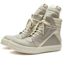 リックオウエンス 【送料無料】 リックオウエンス メンズ スニーカー シューズ Rick Owens Geobasket Sneaker Pearl & Milk