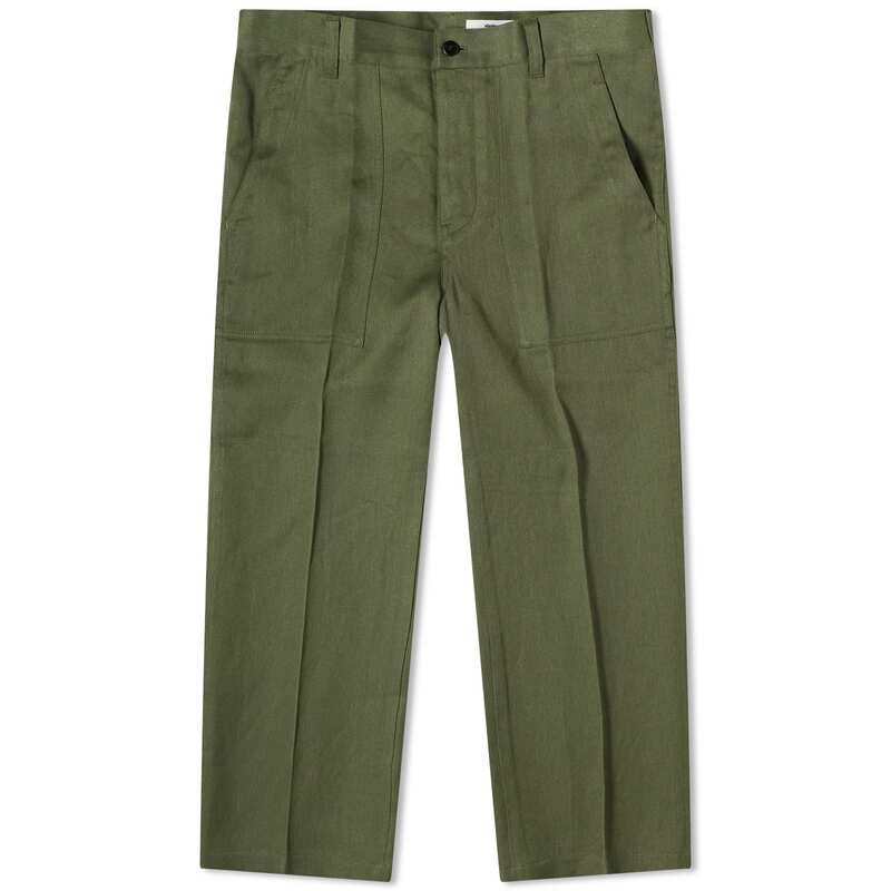 【送料無料】 ビズビム メンズ カジュアルパンツ ボトムス Visvim Alda Pants Olive