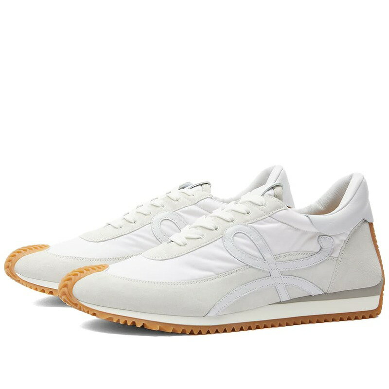 【送料無料】 ロエベ メンズ スニーカー シューズ Loewe Flow Runner White