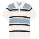 【送料無料】 ドリス・ヴァン・ノッテン メンズ ポロシャツ トップス Dries Van Noten Mindo Stripe Knit Polo White ...