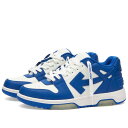 yz It-zCg Y Xj[J[ V[Y Off-White Out Of Office Leather Sneaker White & Navy