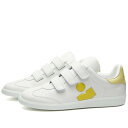 【送料無料】 イザベルマランエトワール レディース スニーカー シューズ Isabel Marant Beth sneaker White Yellow